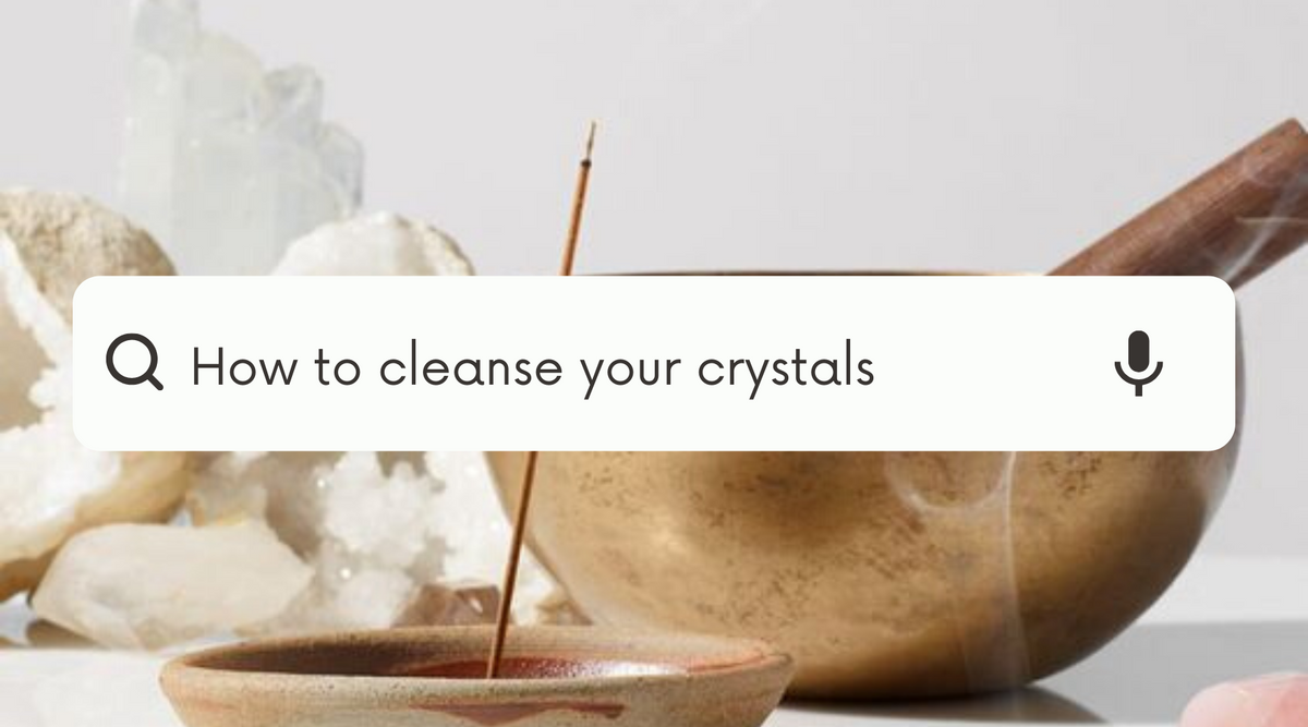 How To Cleanse Your Crystals - Easy Tips & Tricks – Celestine Tarot